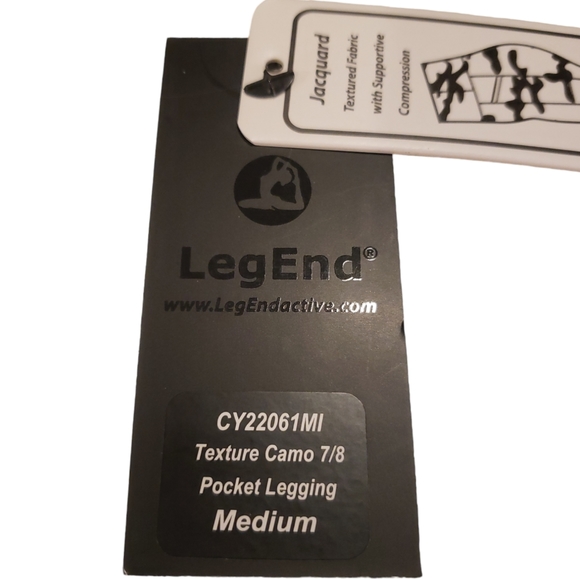 LegEnd Active Women's Medium Camo Leggings - Picture 8 of 9